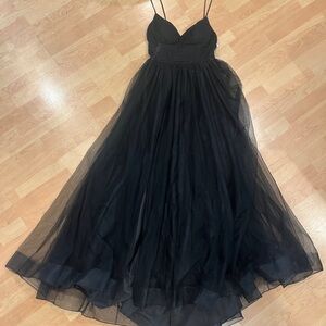 Elegant Black Evening Gown